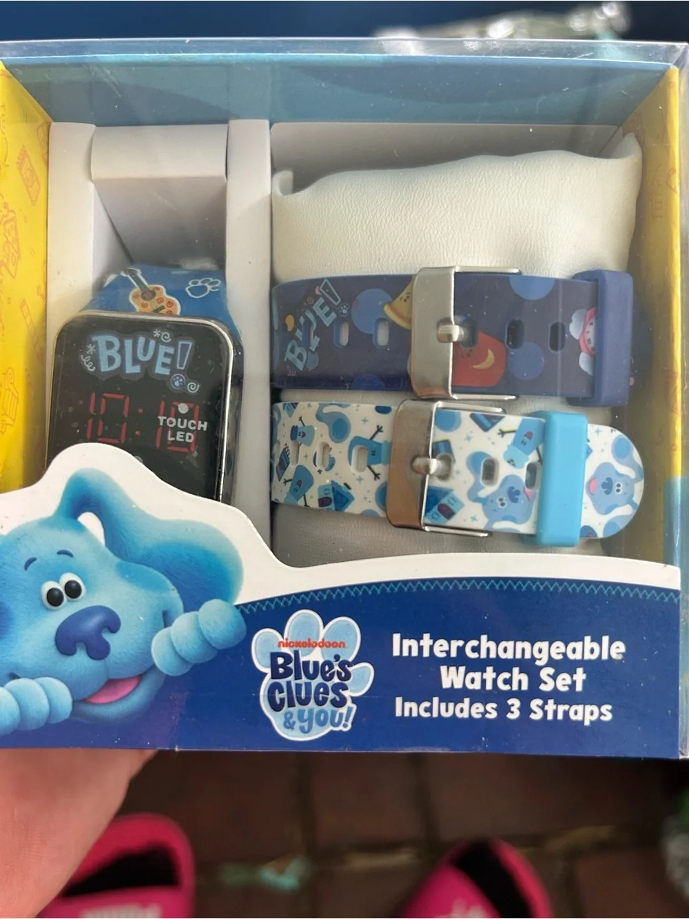 Nickelodeon Blue's Clues Interchangeable Blue Watch Set